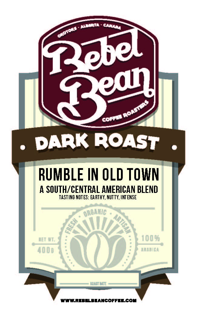 Whole Bean Rumble in Old Town Dark Roast
