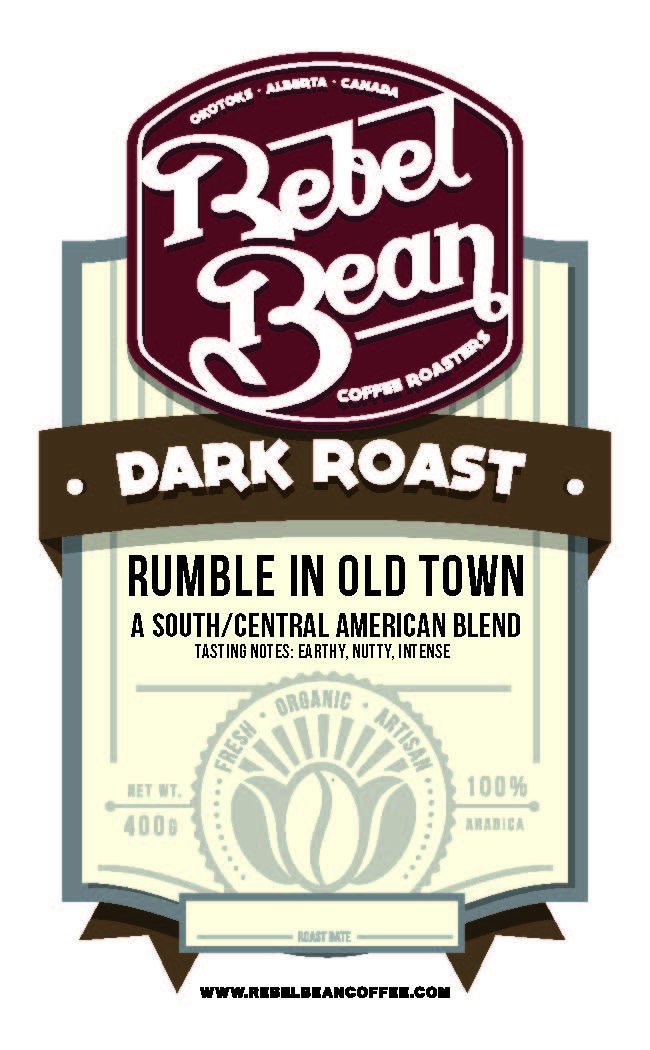 Ground Rumble in Old Town Dark Roast – Rebel Bean Fundraising